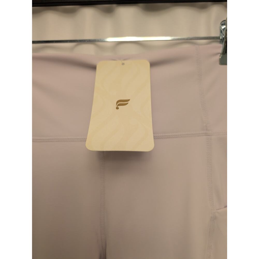 Fabletics NWT The Oasis 7/8 Activewear Leggings Women's M Lavender Pockets UPF